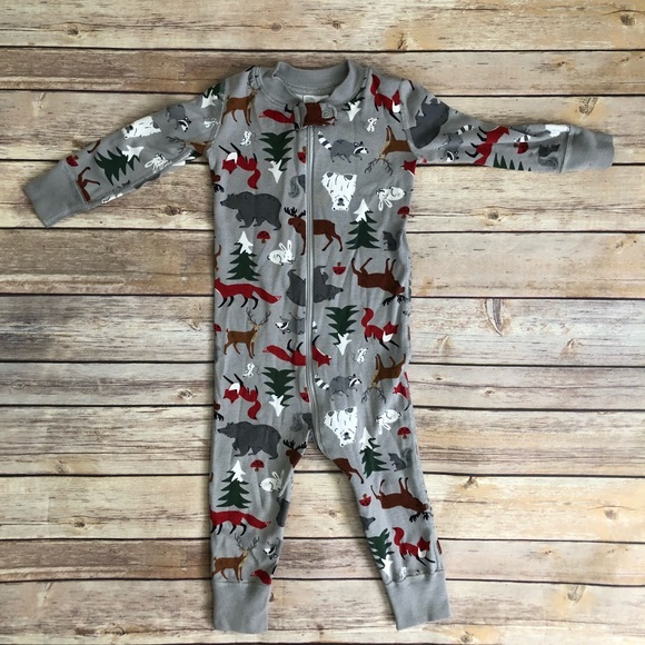 Hanna Andersson PJ Kitty Baby Sleeper Pure Organic Cotton size 12 18 months NWT